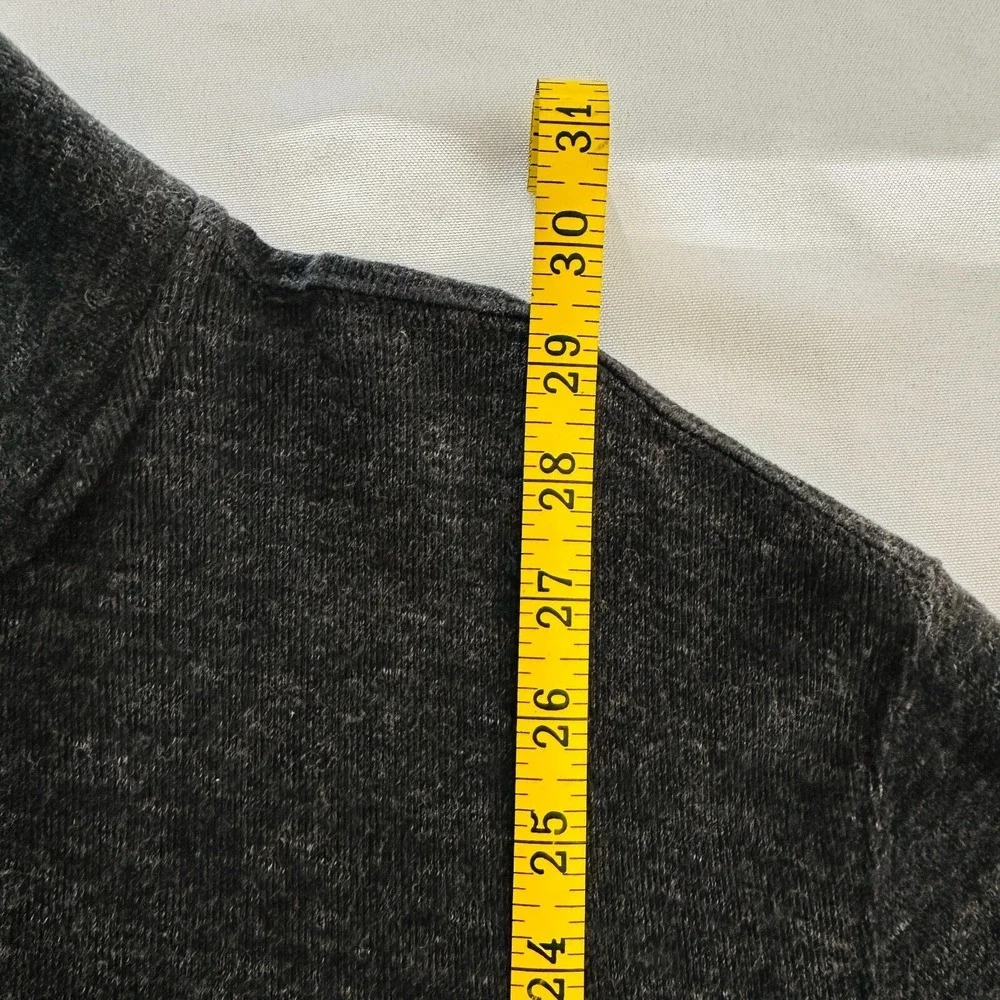 Polo Ralph Lauren Estate Rib Sweater Men XL Gray Pullover Quarter Zip Flesh Pony